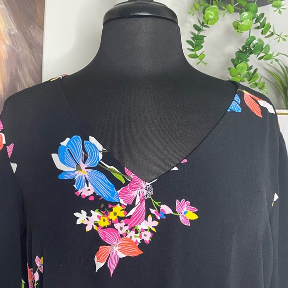 A.N.D EAWY Black Floral Dress - Picture 9 of 10